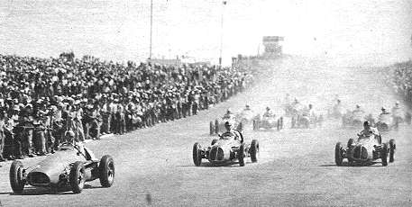 Largada Gran Premio Argentina 1953