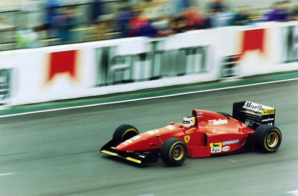 Reutemann y Ferrari en Argentina 1995