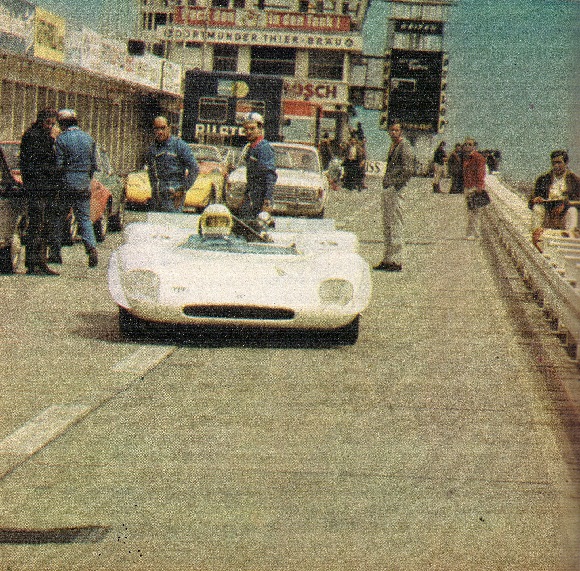 Berta LR en los 1000 Km de Nurburgring de 1970