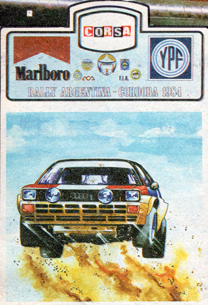 Rally Argentina C&oacute;rdoba 1984
