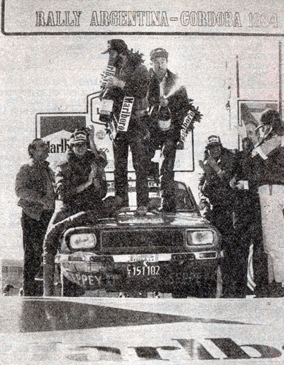 Rally Argentina C&oacute;rdoba 1984